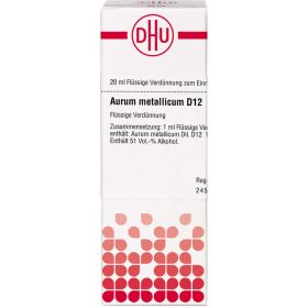 AURUM METALLICUM D 12 Dilution 20 ml – PZN 1759247 из немецкой аптеки