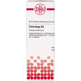 CIMICIFUGA D 3 Dilution 20 ml – PZN 1766000 из немецкой аптеки