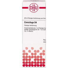 CIMICIFUGA D 4 Dilution 20 ml – PZN 1766017 из немецкой аптеки