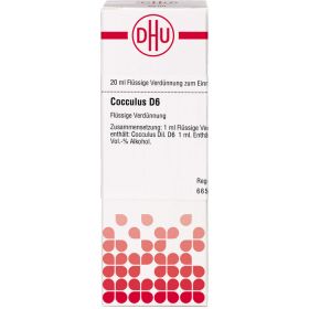 COCCULUS D 6 Dilution 20 ml – PZN 1766649 из немецкой аптеки