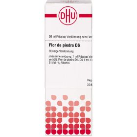 FLOR DE PIEDRA D 6 Dilution 20 ml – PZN 1771030 из немецкой аптеки