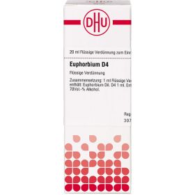 EUPHORBIUM D 4 Dilution 20 ml – PZN 2114274 из немецкой аптеки