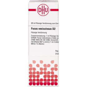 FUCUS VESICULOSUS D 2 Dilution 20 ml – PZN 2116965 из немецкой аптеки