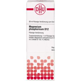 MAGNESIUM PHOSPHORICUM D 12 Dilution 20 ml – PZN 2125409 из немецкой аптеки