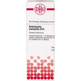 ARISTOLOCHIA CLEMATITIS D 12 Dilution 20 ml – PZN 2607338 из немецкой аптеки