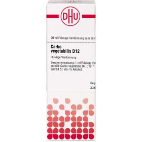 CARBO VEGETABILIS D 12 Dilution 20 ml – PZN 2609892 из немецкой аптеки