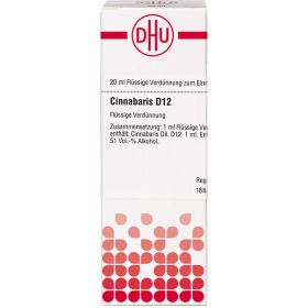 CINNABARIS D 12 Dilution 20 ml – PZN 2611185 из немецкой аптеки
