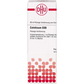 COLCHICUM D 30 Dilution 20 ml – PZN 2611647 из немецкой аптеки