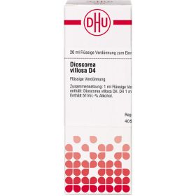 DIOSCOREA VILLOSA D 4 Dilution 20 ml – PZN 2612919 из немецкой аптеки