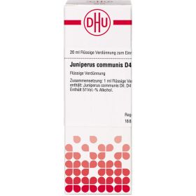 JUNIPERUS COMMUNIS D 4 Dilution 20 ml – PZN 2615705 из немецкой аптеки