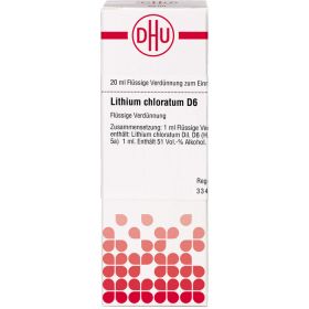 LITHIUM CHLORATUM D 6 Dilution 20 ml – PZN 2617064 из немецкой аптеки