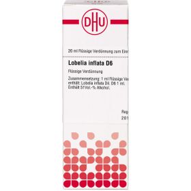 LOBELIA INFLATA D 6 Dilution 20 ml – PZN 2617147 из немецкой аптеки