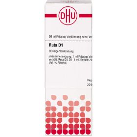 RUTA D 1 Dilution 20 ml – PZN 2621031 из немецкой аптеки