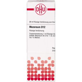 MEZEREUM D 12 Dilution 20 ml – PZN 2803128 из немецкой аптеки