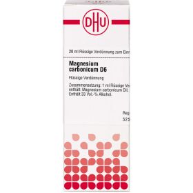 MAGNESIUM CARBONICUM D 6 Dilution 20 ml – PZN 2926658 из немецкой аптеки