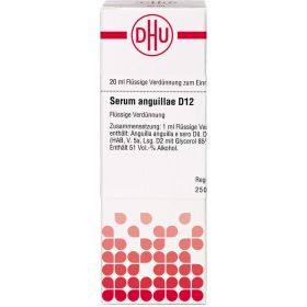 SERUM ANGUILLAE D 12 Dilution 20 ml – PZN 2931168 из немецкой аптеки