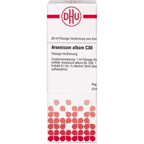 ARSENICUM ALBUM C 30 Dilution 20 ml – PZN 4205348 из немецкой аптеки