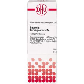 CAPSELLA BURSA pastoris D 4 Dilution 20 ml – PZN 4210326 из немецкой аптеки