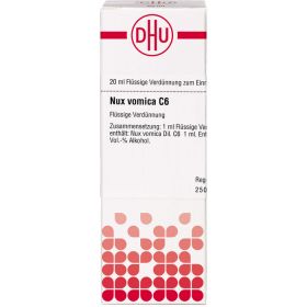 NUX VOMICA C 6 Dilution 20 ml – PZN 4229509 из немецкой аптеки