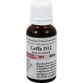 LUFFA D 12 Dilution 20 ml – PZN 4826429 из немецкой аптеки