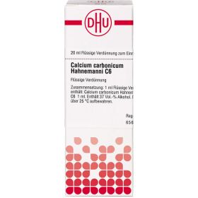 CALCIUM CARBONICUM Hahnemanni C 6 Dilution 20 ml – PZN 7162326 из немецкой аптеки