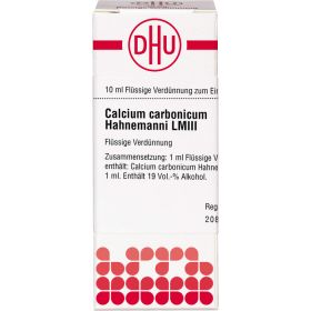 LM CALCIUM carbonicum Hahnemanni III Dilution 10 ml – PZN 7172537 из немецкой аптеки