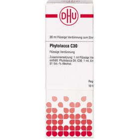 PHYTOLACCA C 30 Dilution 20 ml – PZN 7177167 из немецкой аптеки