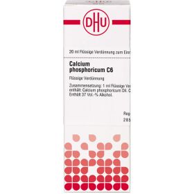 CALCIUM PHOSPHORICUM C 6 Dilution 20 ml – PZN 7594959 из немецкой аптеки