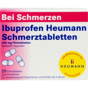 IBUPROFEN Heumann Schmerztabletten 400 mg 20 St – PZN 40554 из немецкой аптеки