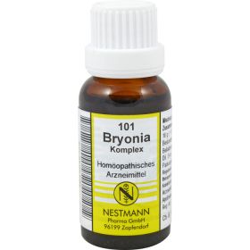BRYONIA KOMPLEX Nr.101 Dilution 20 ml – PZN 159611 из немецкой аптеки