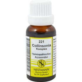 COLLINSONIA KOMPLEX Nr.221 Dilution 20 ml – PZN 228039 из немецкой аптеки