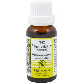 EUPHORBIUM KOMPLEX Nr.142 Dilution 20 ml – PZN 354034 из немецкой аптеки