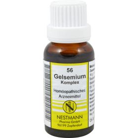 GELSEMIUM KOMPLEX Nr.56 Dilution 20 ml – PZN 413162 из немецкой аптеки