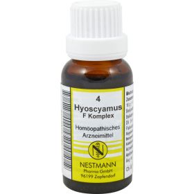 HYOSCYAMUS KOMPLEX Nr.4 Dilution 20 ml – PZN 511717 из немецкой аптеки