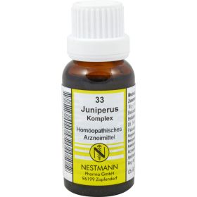 JUNIPERUS KOMPLEX Nr.33 Dilution 20 ml – PZN 556246 из немецкой аптеки
