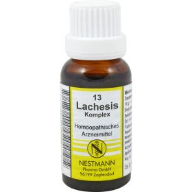 LACHESIS KOMPLEX Nr.13 Dilution 20 ml – PZN 602259 из немецкой аптеки