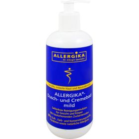 ALLERGIKA Dusch- und Cremebad mild 500 ml – PZN 677487 из немецкой аптеки