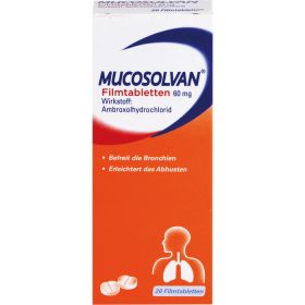MUCOSOLVAN Filmtabletten 60 mg 20 St – PZN 743557 из немецкой аптеки