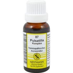 PULSATILLA KOMPLEX Nestmann 87 Dilution 20 ml – PZN 846257 из немецкой аптеки