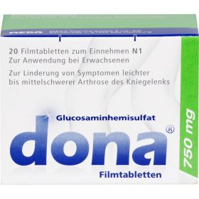 DONA 750 mg Filmtabletten 20 St – PZN 868678 из немецкой аптеки