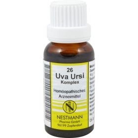 UVA URSI KOMPLEX Nr.26 Dilution 20 ml – PZN 1069028 из немецкой аптеки