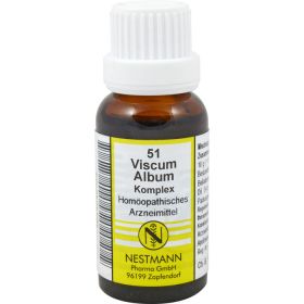 VISCUM ALBUM KOMPLEX Nr.51 Dilution 20 ml – PZN 1098231 из немецкой аптеки