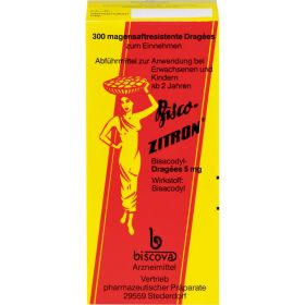 BISCO ZITRON Dragees 300 St – PZN 1584026 из немецкой аптеки
