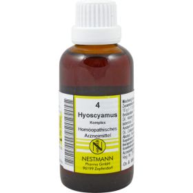 HYOSCYAMUS KOMPLEX Nr.4 Dilution 50 ml – PZN 1910218 из немецкой аптеки