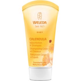 WELEDA Calendula Waschlotion & Shampoo 200 ml – PZN 2084691 из немецкой аптеки