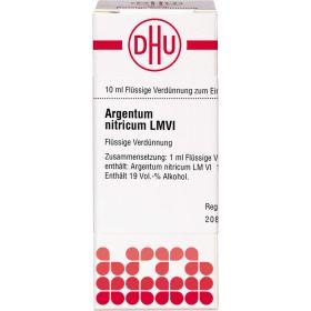 LM ARGENTUM nitricum VI Dilution 10 ml – PZN 2667731 из немецкой аптеки