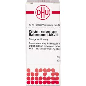 LM CALCIUM carbonicum Hahnemanni XVIII Dilution 10 ml – PZN 2667932 из немецкой аптеки