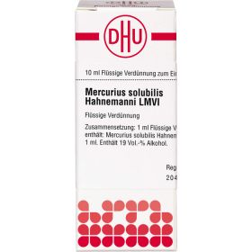 LM MERCURIUS solubilis Hahnemanni VI Dilution 10 ml – PZN 2668794 из немецкой аптеки