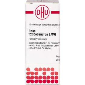 LM RHUS toxicodendron VI Dilution 10 ml – PZN 2669049 из немецкой аптеки