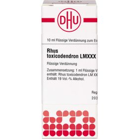 LM RHUS toxicodendron XXX Dilution 10 ml – PZN 2675676 из немецкой аптеки